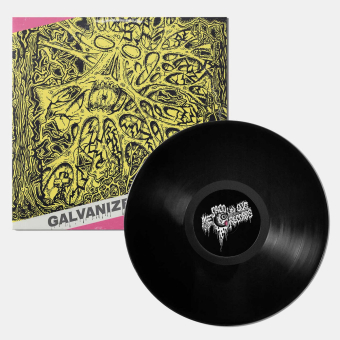 GALVANIZER / MORBIFIC Split LP , PRE-ORDER [VINYL 12"]